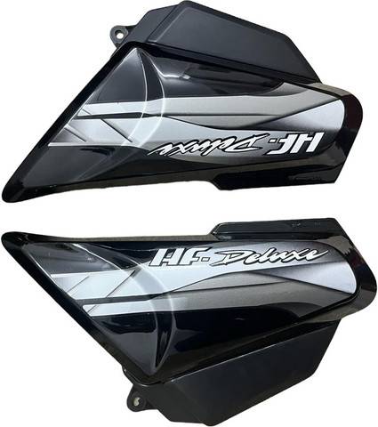 side panel for HF Delux black with Grey sticker VSP  replacement bike spare part